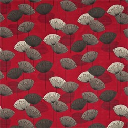 Tissu Sanderson - Dandelion Clocks - rf: DOPNDA201 Red