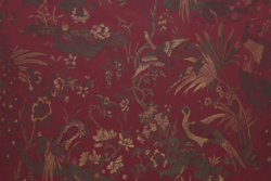 Tissu Lelivre - La Parade des Oiseaux - rf: 4253.03 Laque