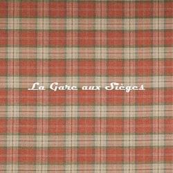 Tissu Colefax & Fowler - Carrick Plaid - rf: F4720.002 Red/Green