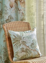 Tissu jim Thompson - Palm Leaves - rf: 3981.002 Pale Aqua