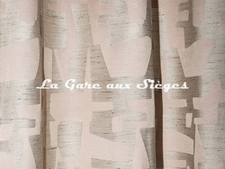 Tissu Dedar - Pazl - rf: T18004.003 Rose Th ( dtail )