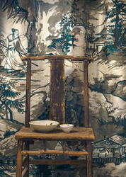 Tissu Pierre Frey - Takao - rf: F3797.001 Cladon
