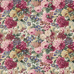 Tissu Sanderson - Rose and Peony - rf: 224421 Red