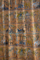 Tissu Jim Thompson - Woodland Voyage - r�f: J3998.001 Terracotta