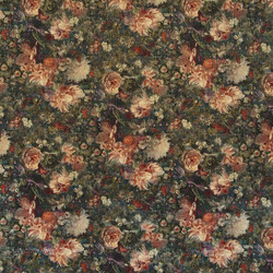 Tissu GP&J.Baker - Royal Garden Velvet - rf: BP10642.1 Quartz