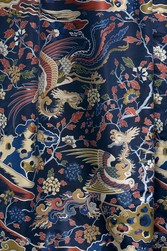 Tissu Lelivre - Les Rveries - rf: 0650.02 Indigo