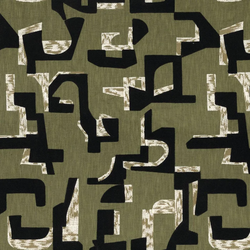 Tissu Casamance - Colorado - rf: 4566.0436 Vert