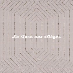 Tissu Casamance - Pyramide - rf: 4369.0577 Beige