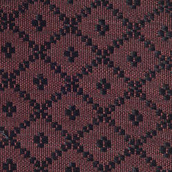 Tissu Le Crin - Nircel 204 - rf: C0204.051 Rouge Noir