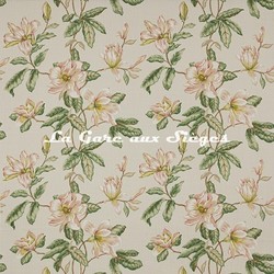 Tissu Colefax & Fowler - Imogen - rf: F4778.02 Pink/Green