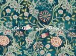 Tissu William Morris - Wilhelmina - rf: 226604 Teal ( dtail )