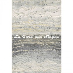 Papier peint Casamance - Azurite - rf: 7506.4192 Blanc/Gris/Dor