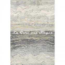 Papier peint Casamance - Azurite - rf: 7506.4192 Blanc/Gris/Dor