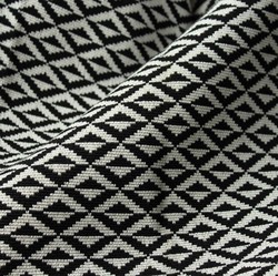 Tissu Lelivre - Origami - rf: 0486.08 Poivre