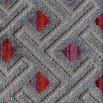 Tissu Deschemaker - Medellin - rf: 103970 Cerise ( dtail )