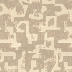 Tissu Casamance - Colorado - rf: 4566.0233 Naturel
