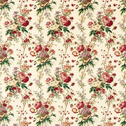 Tissu Sanderson - Lakeland Paradis Velvet - rf: 227176 Carmine/Geolu