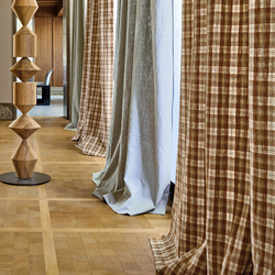 Tissu Casamance - Sillage - rf: 1111.0107 Terracotta