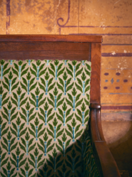 Tissu Fadini Borghi - Cornelia - r�f: I6655.002 Verde