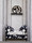 Tissu Pierre Frey - La Dance - rf: F2984.001 Noir & Blanc