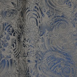 Tissu Jean Paul Gaultier - Komodo - rf: 3433.03 Nuit