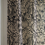 Tissu Casamance - Valarta - rf: 4841.0214 Noir