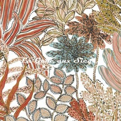 Tissu Casamance - Paradisiaca - rf: 4234.0225 Rose/Blush
