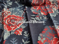 Tissu Quenin - Ronsard - rf: 4263.02 Encre