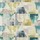 Tissu Harlequin - Geodesic - rf: 120675 Emerald/Linden/Topaz