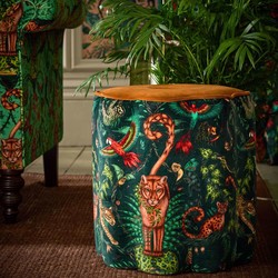 Tissu Clarke & Clarke - Bosque Dreams Velvet - rf: F1749/03 Forest