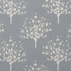 Tissu Clarke & Clarke - Bowood - rf: F0733/01 Chambray
