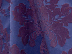 Tissu Quenin - Victoria - rf: 4240.04 Prune