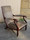 Fauteuil Voltaire 19me en acajou