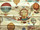 Tissu Pierre Frey - Les Aronefs - rf: F2134.002 ( dtail pris sur un store bateau )