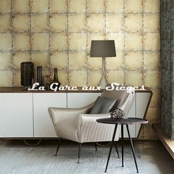 Papier peint Zoffany - Lustre Tile - rf: 310984 Gold