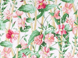 Tissu Manuel Canovas - Elena - rf: M4104.01 Pche ( dtail )