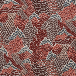 Tissu Braqueni - Le Rocher - rf: B7579.001 Multicolore