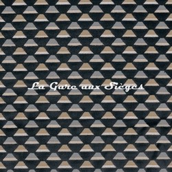 Tissu Casamance - Uroko - rf: 4822.0270 Carbone