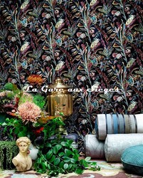 Tissu Braqueni - Jardin d'hiver - rf: B7596.001 Multicolore