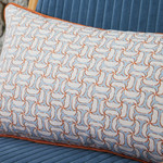 Tissu Jim Thompson - Pavage - rf: J2428.001 Periwinkle