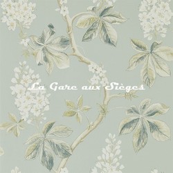 Papier peint Sanderson - Chestnut Tree - rf: 215708 Gray Blue/Sage