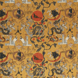 Tissu Jim Thompson - Bardo - rf: J3670/01 Gold Lacquer