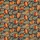 Tissu Sanderson - Cantaloupe Velvet - rf: 226636 Tumeric/Indigo