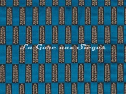 Tissu Osborne & Little - Arcadia - rf: F7043.05 Ultramarine ( dtail )