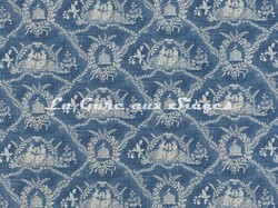 Tissu Pierre Frey - Crespires - rf: F2056.001 Bleu ancien