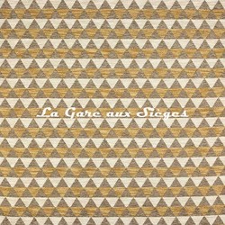 Tissu Larsen - Daloa - rf: L9282.01 Tabacco