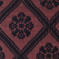 Tissu Le Crin - Nircel 260 - rf: C0260.075 Rouge/Noir