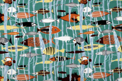 Tissu Lelivre - Lagon - rf: 3286.01 Azur