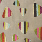 Tissu Deschemaker - Rio - rf: 3024.3647 Multicolore ( dtail )