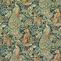 Tissu William Morris - Forest velvet - rf: 222643 Azure